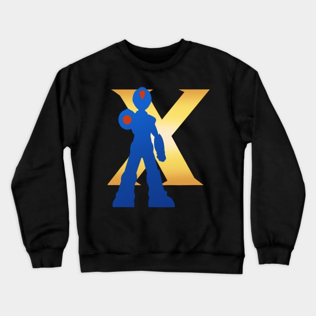 Megaman X Crewneck Sweatshirt by voidofimpulse